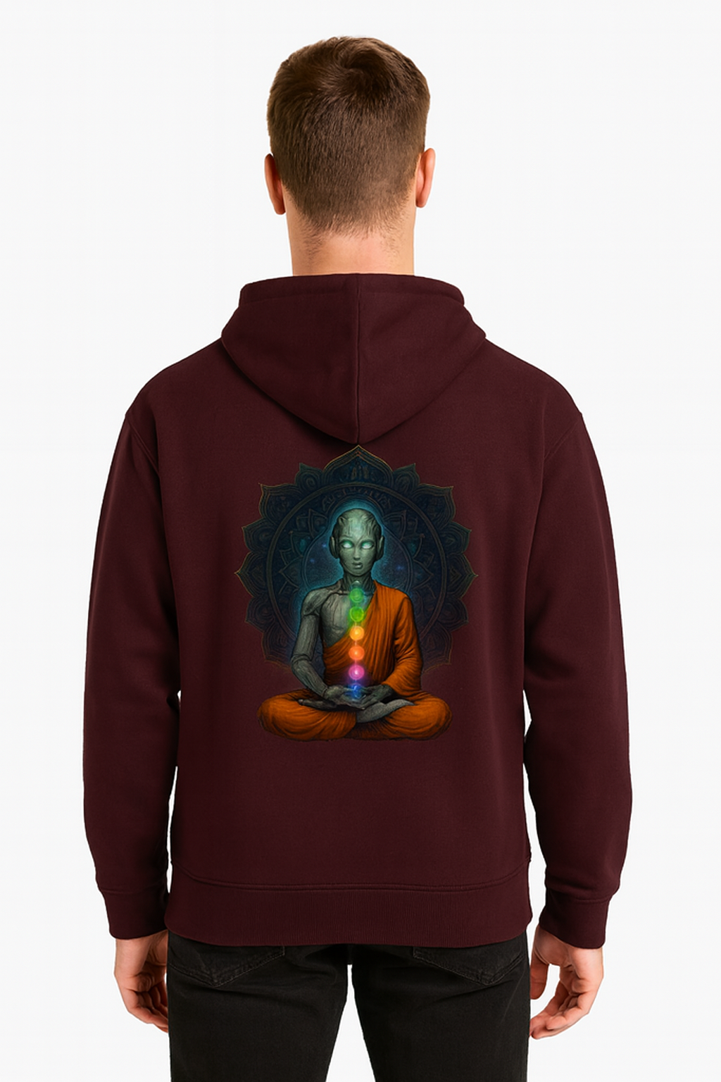 Unisex Oversized Hoodie-Glow in Dark