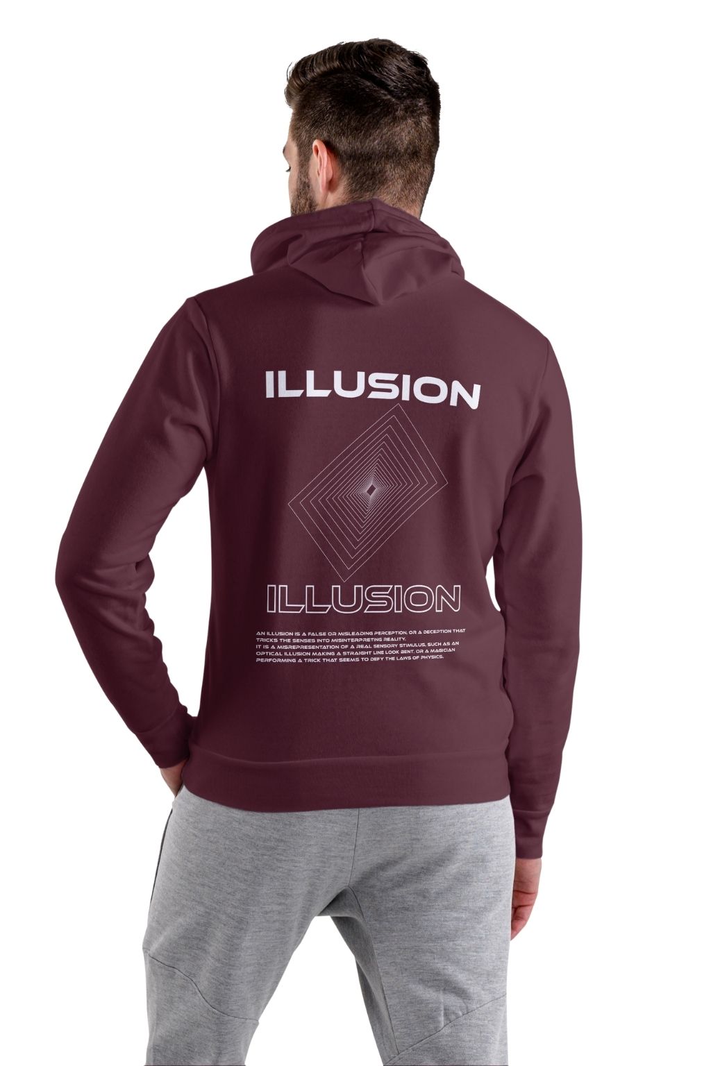 Cosmic Illusion Oversized UnisexHoodie