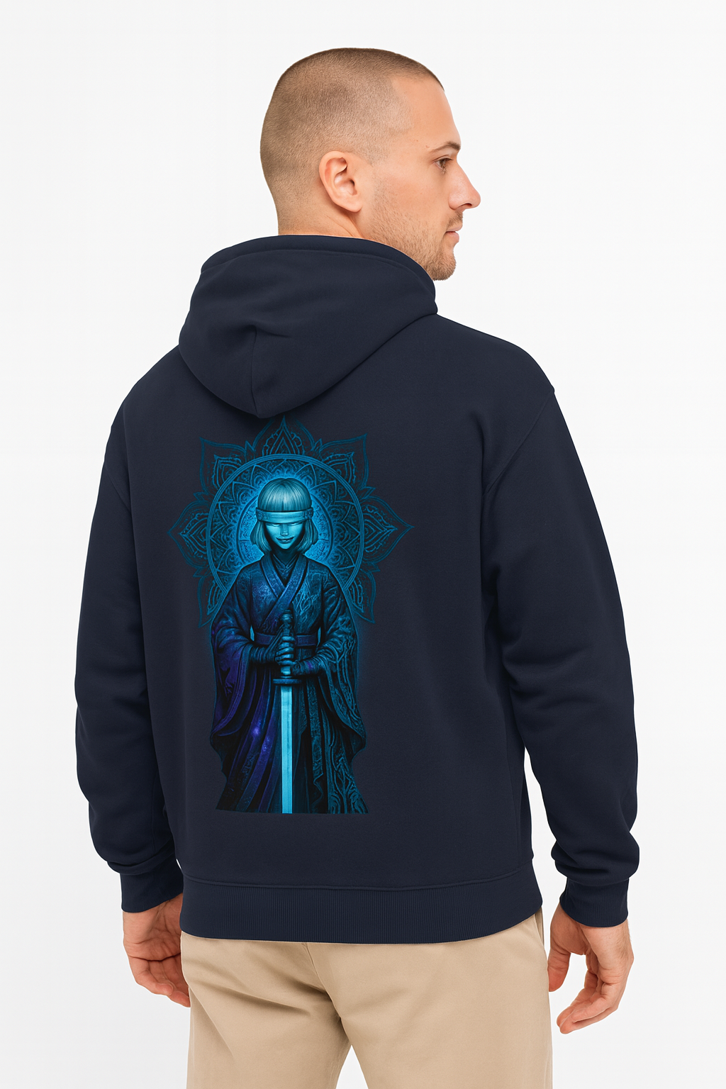 Unisex Oversized Hoodie-Glow in Dark